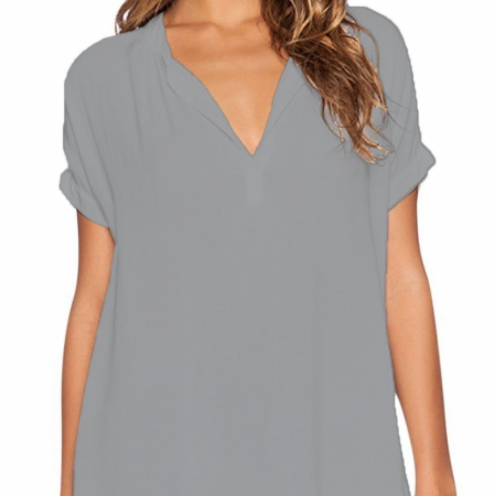 V neck blouse